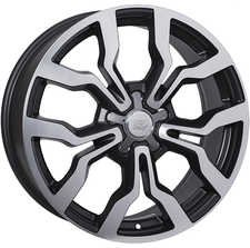 DULL BLACK POLISHED
